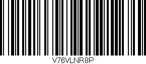 Código de barras (EAN, GTIN, SKU, ISBN): 'V76VLNR8P'