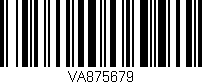 Código de barras (EAN, GTIN, SKU, ISBN): 'VA875679'