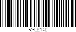 Código de barras (EAN, GTIN, SKU, ISBN): 'VALE140'