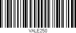 Código de barras (EAN, GTIN, SKU, ISBN): 'VALE250'