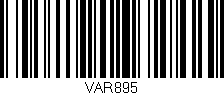 Código de barras (EAN, GTIN, SKU, ISBN): 'VAR895'