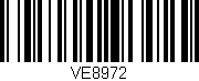 Código de barras (EAN, GTIN, SKU, ISBN): 'VE8972'