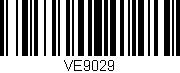 Código de barras (EAN, GTIN, SKU, ISBN): 'VE9029'
