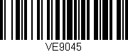 Código de barras (EAN, GTIN, SKU, ISBN): 'VE9045'