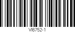 Código de barras (EAN, GTIN, SKU, ISBN): 'VI6752-1'