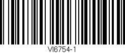 Código de barras (EAN, GTIN, SKU, ISBN): 'VI6754-1'