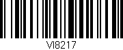 Código de barras (EAN, GTIN, SKU, ISBN): 'VI8217'