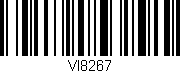 Código de barras (EAN, GTIN, SKU, ISBN): 'VI8267'