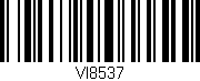 Código de barras (EAN, GTIN, SKU, ISBN): 'VI8537'