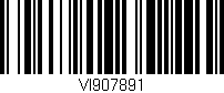 Código de barras (EAN, GTIN, SKU, ISBN): 'VI907891'