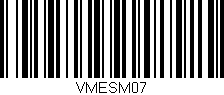 Código de barras (EAN, GTIN, SKU, ISBN): 'VMESM07'