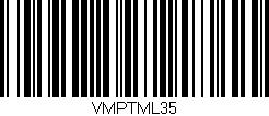 Código de barras (EAN, GTIN, SKU, ISBN): 'VMPTML35'