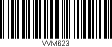 Código de barras (EAN, GTIN, SKU, ISBN): 'VVM623'