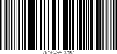 Código de barras (EAN, GTIN, SKU, ISBN): 'ValmetLow-137987'