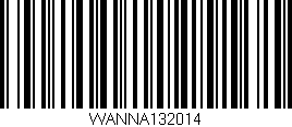 Código de barras (EAN, GTIN, SKU, ISBN): 'WANNA132014'