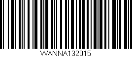 Código de barras (EAN, GTIN, SKU, ISBN): 'WANNA132015'