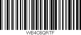 Código de barras (EAN, GTIN, SKU, ISBN): 'WB4C6QRTF'