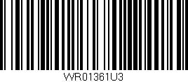Código de barras (EAN, GTIN, SKU, ISBN): 'WR01361U3'