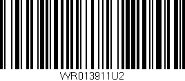 Código de barras (EAN, GTIN, SKU, ISBN): 'WR013911U2'