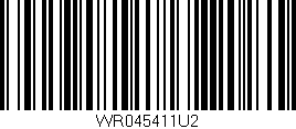 Código de barras (EAN, GTIN, SKU, ISBN): 'WR045411U2'