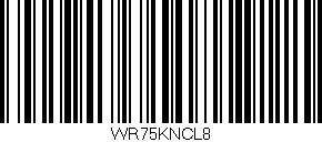 Código de barras (EAN, GTIN, SKU, ISBN): 'WR75KNCL8'