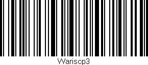 Código de barras (EAN, GTIN, SKU, ISBN): 'Wariscp3'
