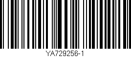 Código de barras (EAN, GTIN, SKU, ISBN): 'YA729256-1'