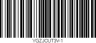 Código de barras (EAN, GTIN, SKU, ISBN): 'YGZJCUT3V-1'