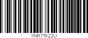 Código de barras (EAN, GTIN, SKU, ISBN): 'YNR77KZ2U'