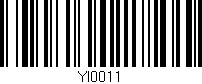 Código de barras (EAN, GTIN, SKU, ISBN): 'Yl0011'