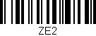Código de barras (EAN, GTIN, SKU, ISBN): 'ZE2'