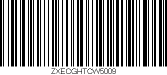 Código de barras (EAN, GTIN, SKU, ISBN): 'ZXECGHTCW5009'