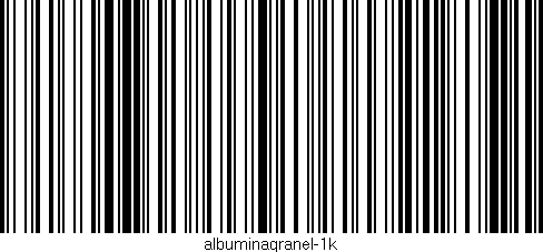 Código de barras (EAN, GTIN, SKU, ISBN): 'albuminagranel-1k'