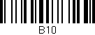 Código de barras (EAN, GTIN, SKU, ISBN): 'b10'