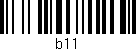 Código de barras (EAN, GTIN, SKU, ISBN): 'b11'