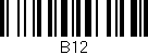 Código de barras (EAN, GTIN, SKU, ISBN): 'b12'