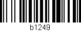 Código de barras (EAN, GTIN, SKU, ISBN): 'b1249'