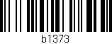 Código de barras (EAN, GTIN, SKU, ISBN): 'b1373'