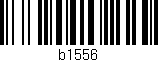Código de barras (EAN, GTIN, SKU, ISBN): 'b1556'