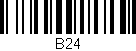 Código de barras (EAN, GTIN, SKU, ISBN): 'b24'
