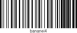 Código de barras (EAN, GTIN, SKU, ISBN): 'bananei4'