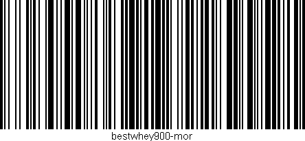 Código de barras (EAN, GTIN, SKU, ISBN): 'bestwhey900-mor'