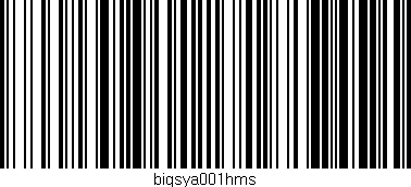 Código de barras (EAN, GTIN, SKU, ISBN): 'bigsya001hms'