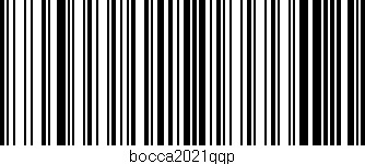 Código de barras (EAN, GTIN, SKU, ISBN): 'bocca2021ggp'