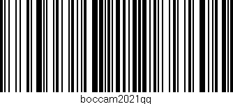 Código de barras (EAN, GTIN, SKU, ISBN): 'boccam2021gg'
