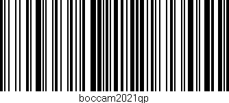 Código de barras (EAN, GTIN, SKU, ISBN): 'boccam2021gp'