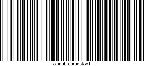 Código de barras (EAN, GTIN, SKU, ISBN): 'ciadabrabradetox1'