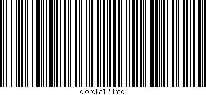 Código de barras (EAN, GTIN, SKU, ISBN): 'clorella120mel'