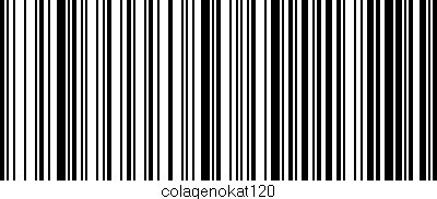 Código de barras (EAN, GTIN, SKU, ISBN): 'colagenokat120'