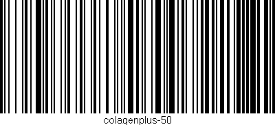 Código de barras (EAN, GTIN, SKU, ISBN): 'colagenplus-50'